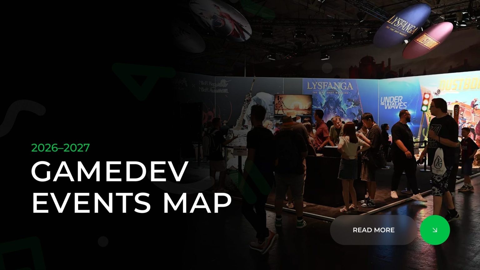 GameDev Events Map 2026 2027 How We Can Help Qalaunch 1536x864 